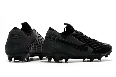 Nike Tiempo Legend 8 Elite FG - Black/Midnight Black/Onyx Black
