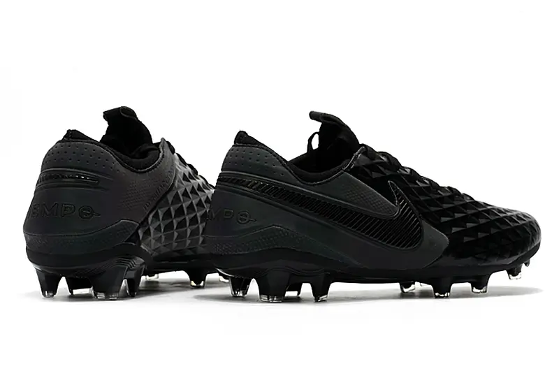 Nike Tiempo Legend 8 Elite FG - Black/Midnight Black/Onyx Black