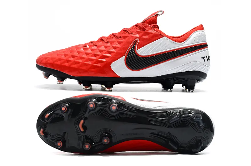 Nike Tiempo Legend 8 Elite FG - Red/Fiery Red/Classic White
