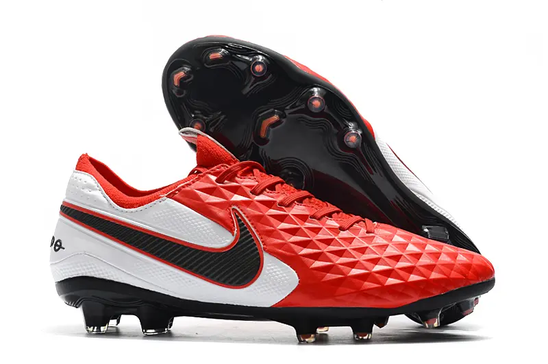 Nike Tiempo Legend 8 Elite FG - Red/Fiery Red/Classic White