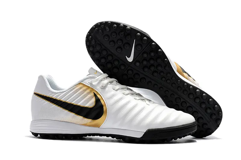 Nike Tiempo Ligera 4 TF - White/Black/Gold