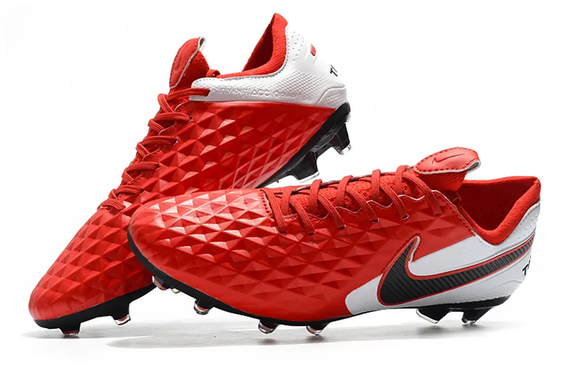 Nike Tiempo Legend 8 Elite FG - Red/Fiery Red/Classic White