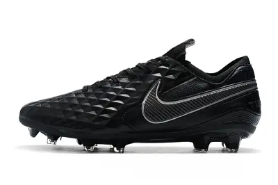 Nike Tiempo Legend 8 Elite FG - Black/Midnight Black/Charcoal Grey