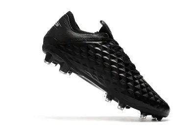 Nike Tiempo Legend 8 Elite FG - Black/Midnight Black/Charcoal Grey