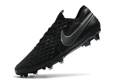Nike Tiempo Legend 8 Elite FG - Black/Midnight Black/Charcoal Grey