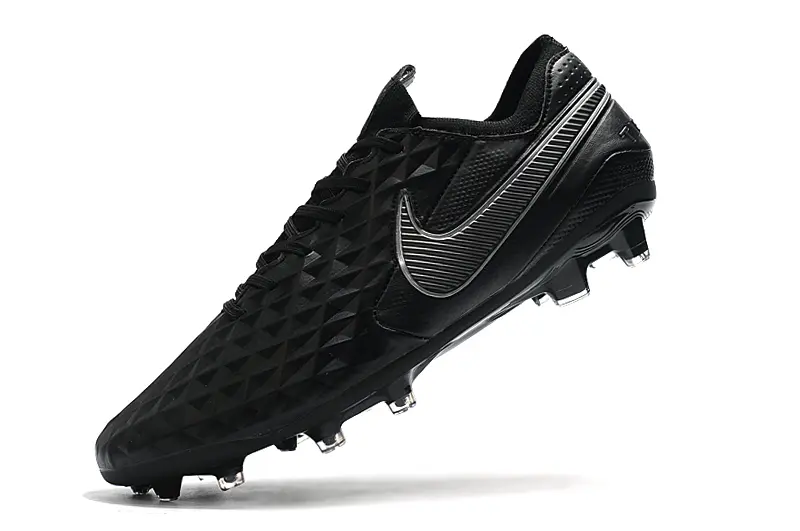Nike Tiempo Legend 8 Elite FG - Black/Midnight Black/Charcoal Grey