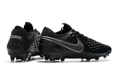 Nike Tiempo Legend 8 Elite FG - Black/Midnight Black/Charcoal Grey