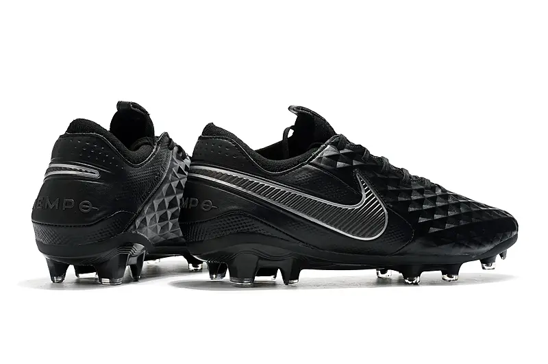 Nike Tiempo Legend 8 Elite FG - Black/Midnight Black/Charcoal Grey
