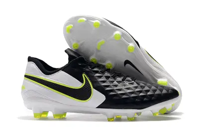 Nike Tiempo Legend 8 Elite FG - Black/Luminous Yellow/White