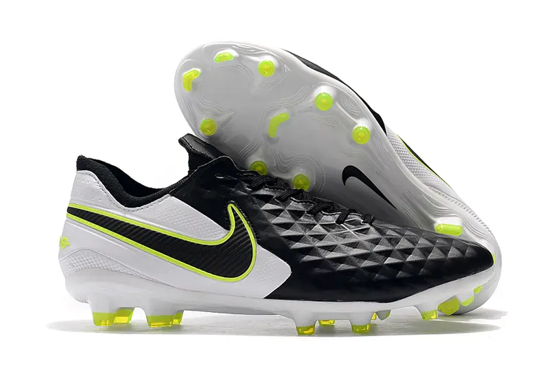 Nike Tiempo Legend 8 Elite FG - Black/Luminous Yellow/White