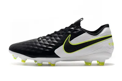 Nike Tiempo Legend 8 Elite FG - Black/Luminous Yellow/White