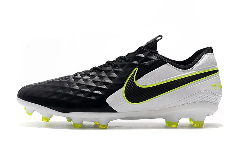 Nike Tiempo Legend 8 Elite FG - Black/Luminous Yellow/White