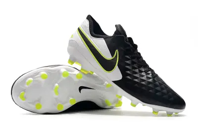 Nike Tiempo Legend 8 Elite FG - Black/Luminous Yellow/White