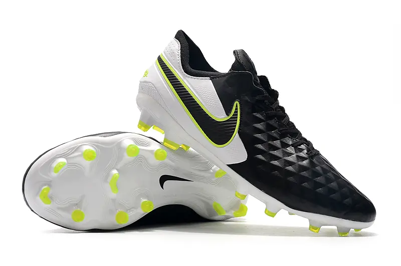 Nike Tiempo Legend 8 Elite FG - Black/Luminous Yellow/White