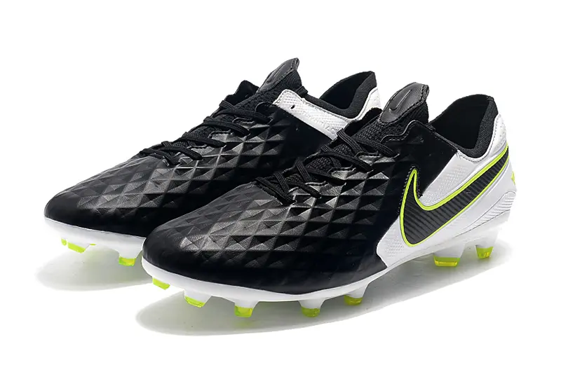 Nike Tiempo Legend 8 Elite FG - Black/Luminous Yellow/White