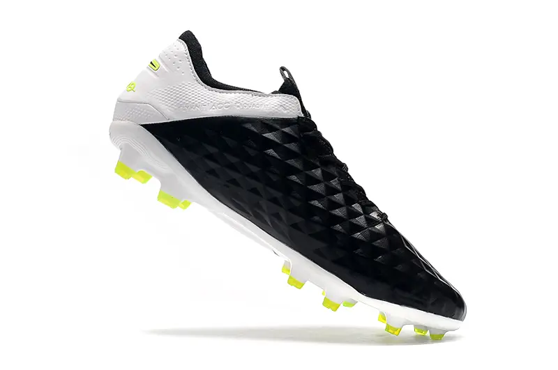 Nike Tiempo Legend 8 Elite FG - Black/Luminous Yellow/White