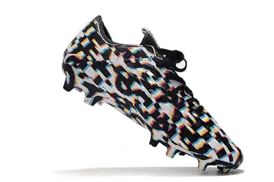 Nike Tiempo Legend 8 Elite FG - Black/Colorful Graphic/White Accents