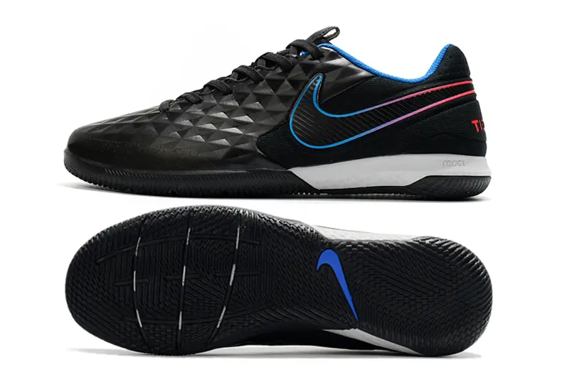 NIke Tiempo Lunar Legend 8 Pro IC - Black/Electric Blue/Fiery Red