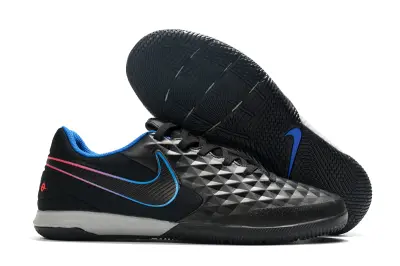 NIke Tiempo Lunar Legend 8 Pro IC - Black/Electric Blue/Fiery Red
