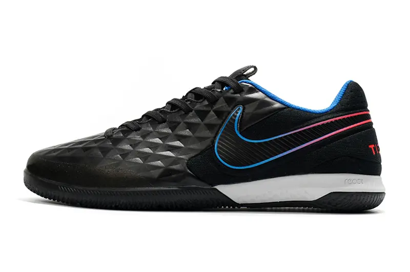 NIke Tiempo Lunar Legend 8 Pro IC - Black/Electric Blue/Fiery Red