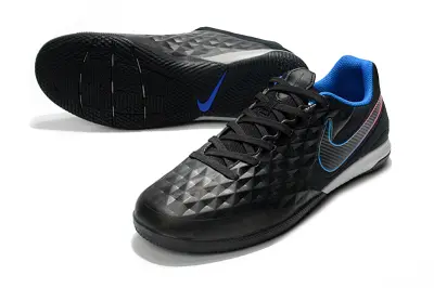 NIke Tiempo Lunar Legend 8 Pro IC - Black/Electric Blue/Fiery Red