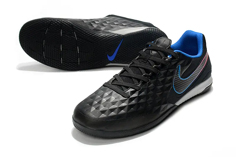 NIke Tiempo Lunar Legend 8 Pro IC - Black/Electric Blue/Fiery Red