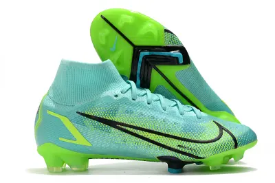 Nike Mercurial Superfly 8 Elite FG - Aqua/Neon Green/Black