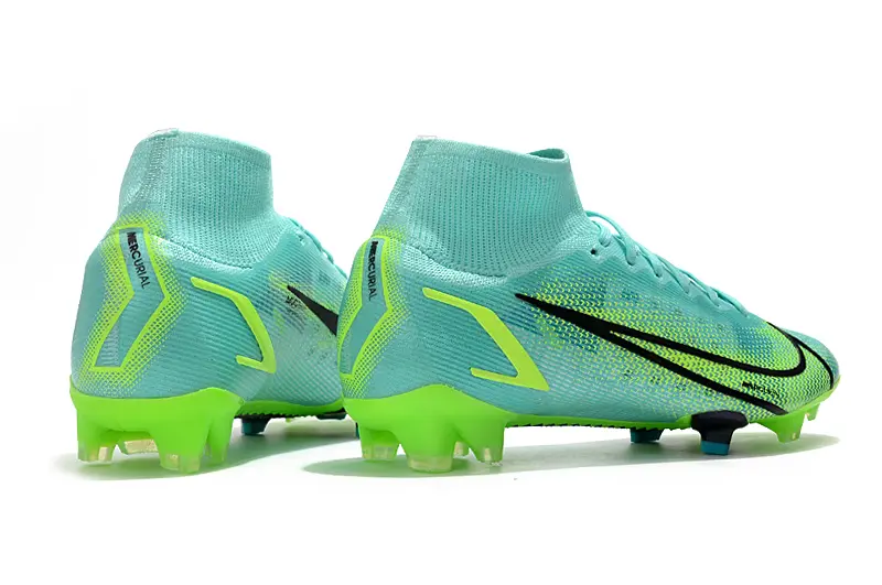 Nike Mercurial Superfly 8 Elite FG - Aqua/Neon Green/Black