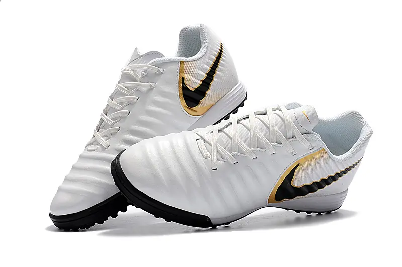 Nike Tiempo Ligera 4 TF - White/Black/Gold