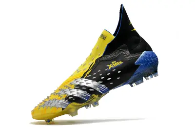 Adidas Predator Freak+ Laceless FG - Yellow/Electric Yellow/Jet Black
