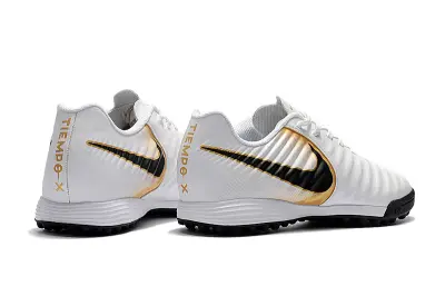 Nike Tiempo Ligera 4 TF - White/Black/Gold