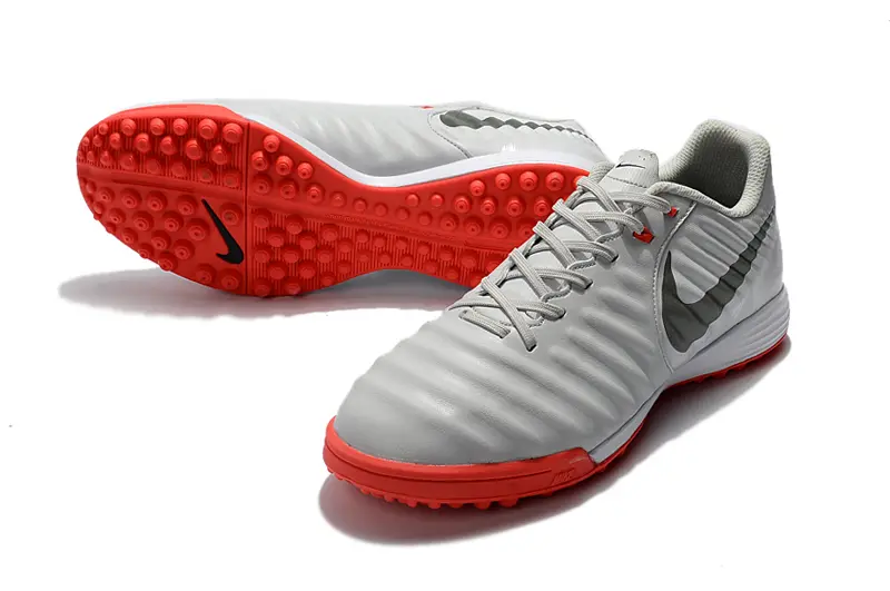 Nike Tiempo Ligera 4 TF - Grey/Bright Red/Anthracite