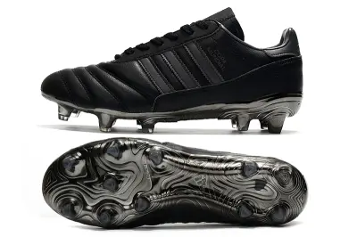 Adidas Copa Mundial FG - Black/Classic Black/Metallic Silver
