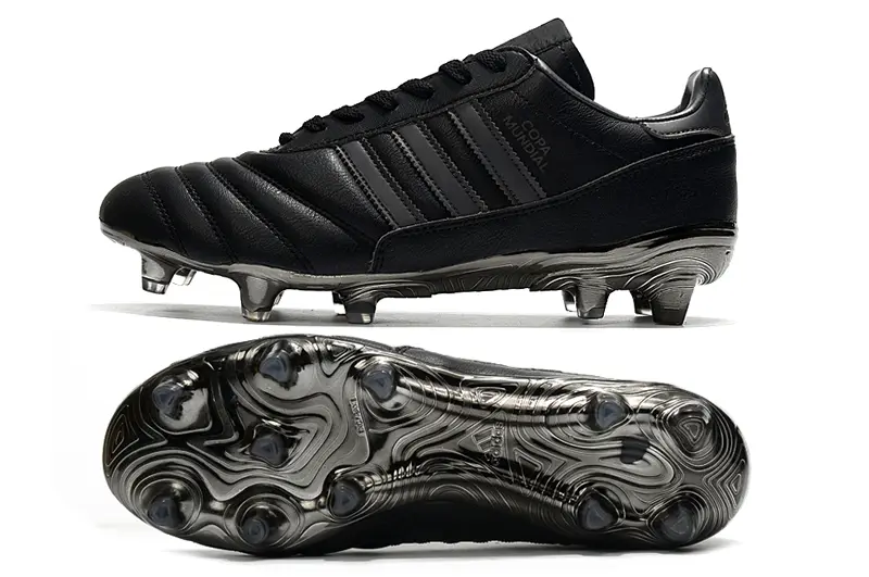 Adidas Copa Mundial FG - Black/Classic Black/Metallic Silver