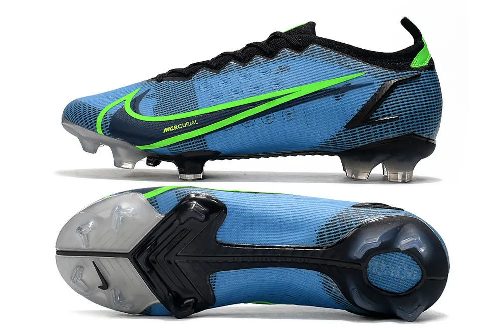 Nike Mercurial Vapor 14 Elite FG - Blue/Electric Green/Jet Black