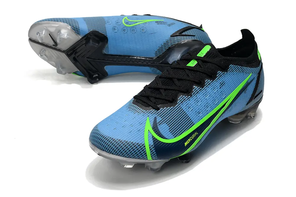 Nike Mercurial Vapor 14 Elite FG - Blue/Electric Green/Jet Black