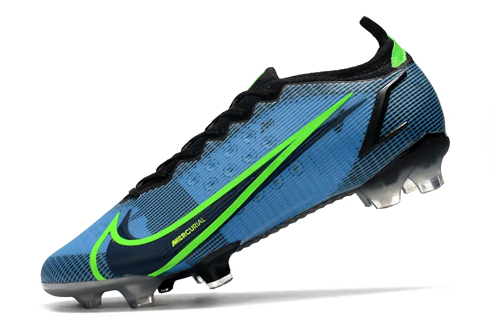 Nike Mercurial Vapor 14 Elite FG - Blue/Electric Green/Jet Black