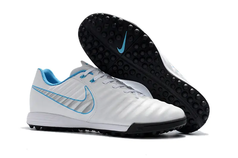 Nike Tiempo Ligera 4 TF - White/Sky Blue/Black