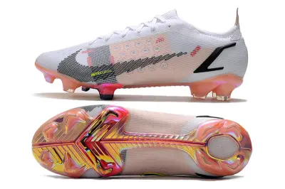 Nike Mercurial Vapor 14 Elite FG - White/Iridescent Glow/Neon Yellow
