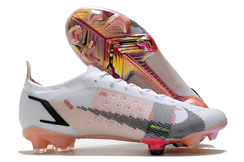 Nike Mercurial Vapor 14 Elite FG - White/Iridescent Glow/Neon Yellow