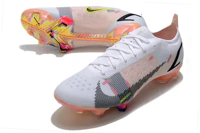 Nike Mercurial Vapor 14 Elite FG - White/Iridescent Glow/Neon Yellow