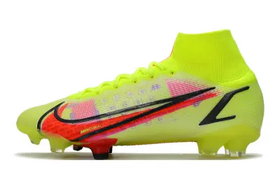 Nike Mercurial Superfly 8 Elite FG - Yellow/Lime Green/Fiery Red