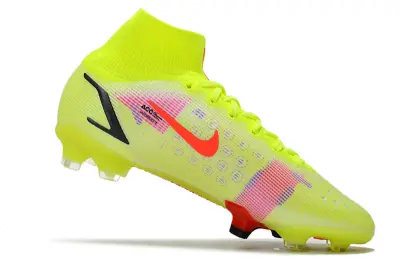 Nike Mercurial Superfly 8 Elite FG - Yellow/Lime Green/Fiery Red