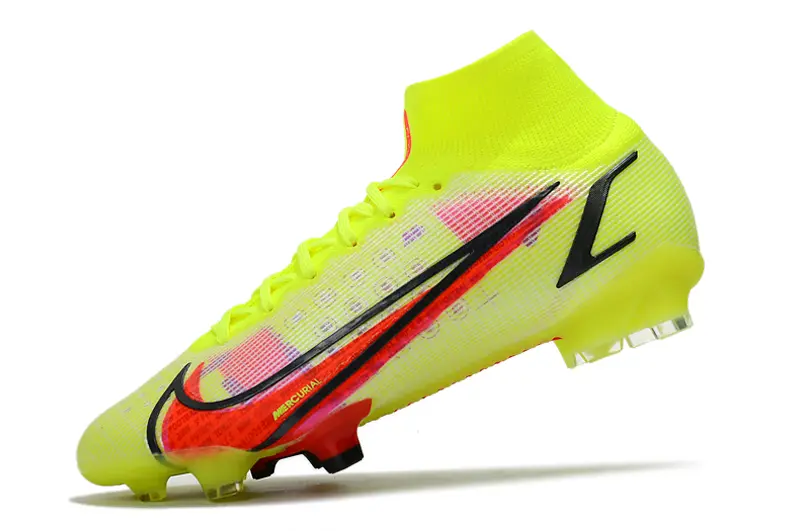 Nike Mercurial Superfly 8 Elite FG - Yellow/Lime Green/Fiery Red