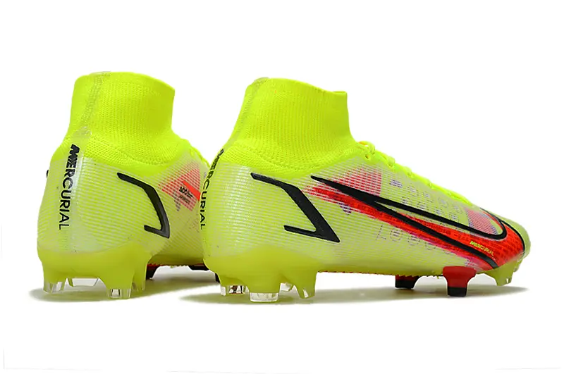 Nike Mercurial Superfly 8 Elite FG - Yellow/Lime Green/Fiery Red