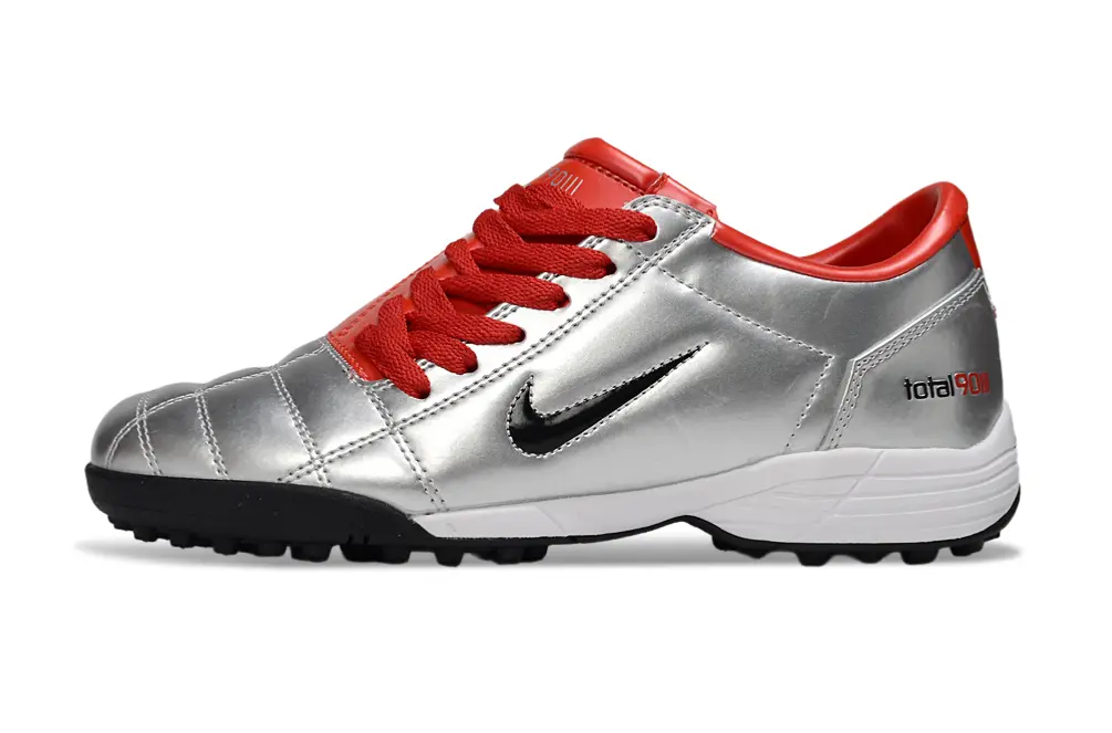 Nike Total 90 III TF - Silver/Dynamic Red/Black