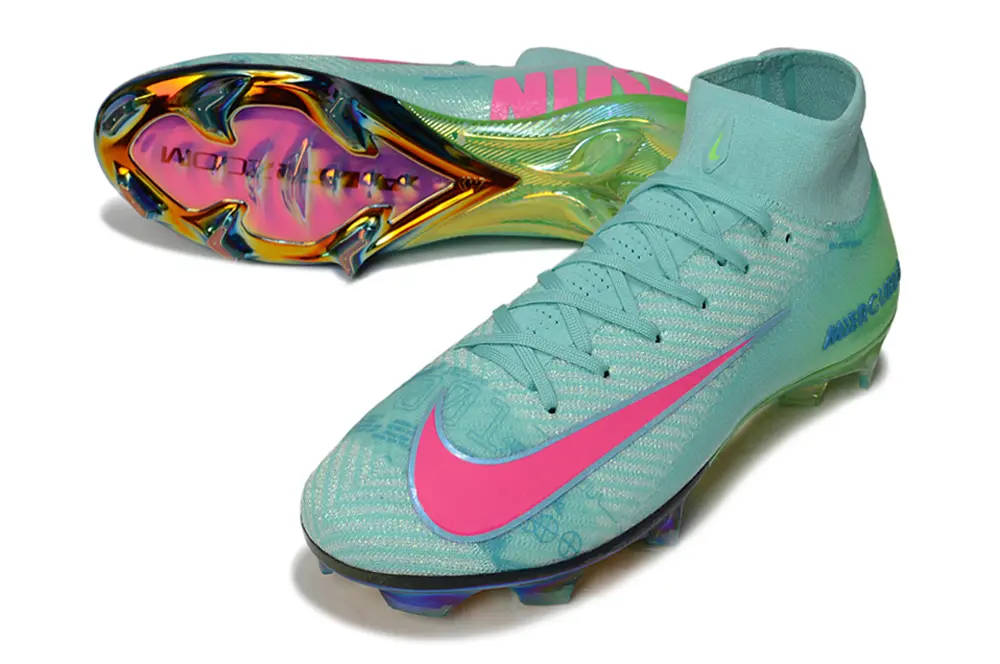 Nike Air Zoom Mercurial Superfly 10 Elite FG - Aqua/Bright Pink/Iridescent