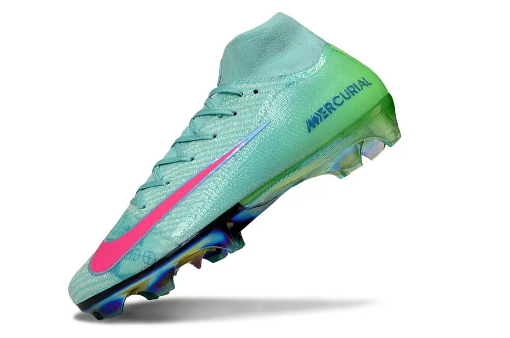 Nike Air Zoom Mercurial Superfly 10 Elite FG - Aqua/Bright Pink/Iridescent