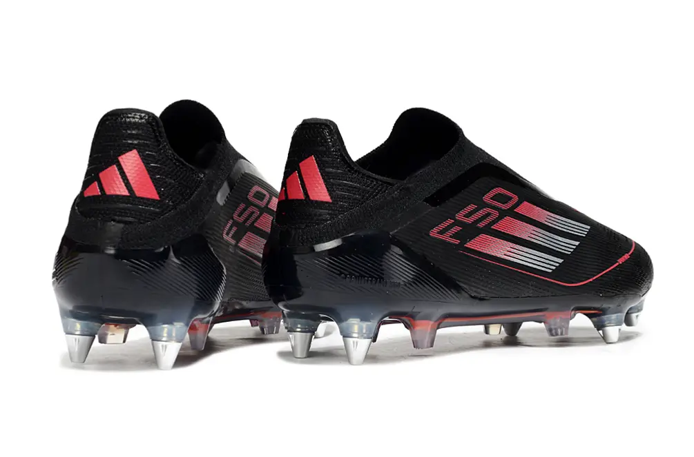 Adidas F50 Elite Laceless SG - Black/Electric Pink/Anthracite Gray