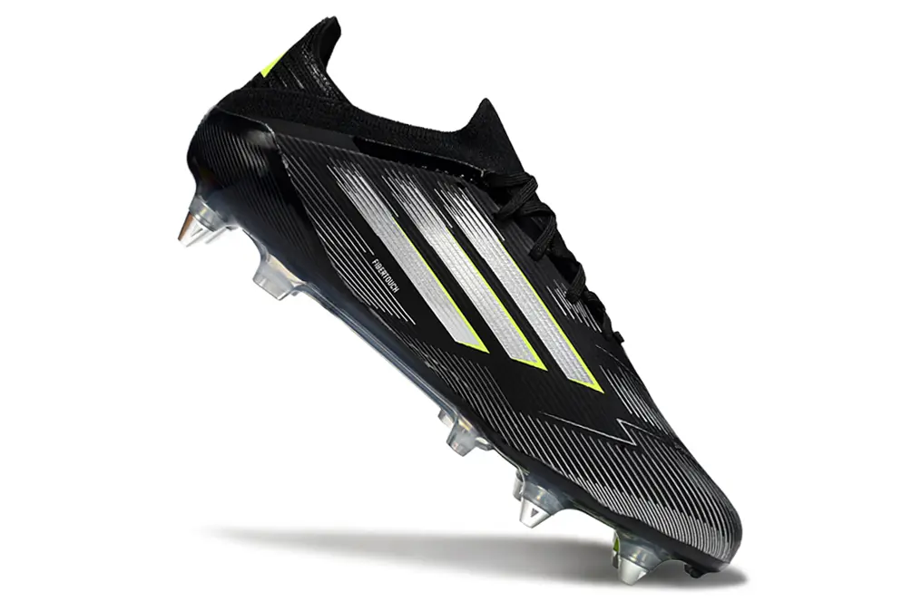 Adidas F50 Elite SG - Black/Vibrant Green/Metallic Silver